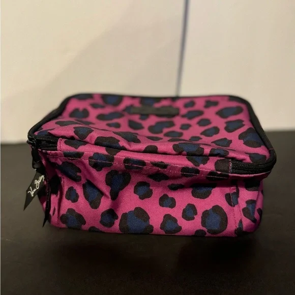 Vera Bradley Leopard Print Make Up Bag - Picture 3 of 4